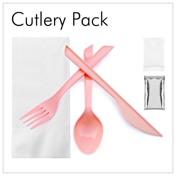 Plastic Cutlery Pack